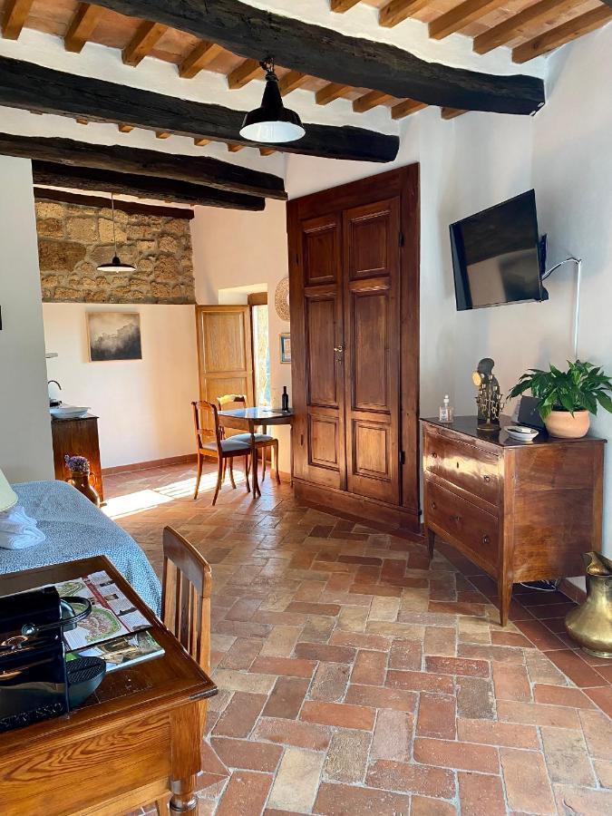 La Sorpresa Monolocale Con Vista Vallata Pitigliano Buitenkant foto