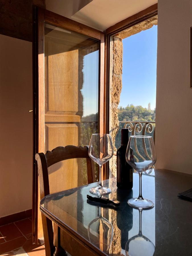 La Sorpresa Monolocale Con Vista Vallata Pitigliano Buitenkant foto