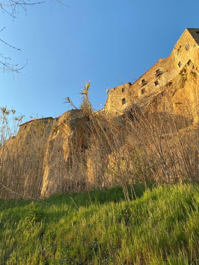 La Sorpresa Monolocale Con Vista Vallata Pitigliano Buitenkant foto