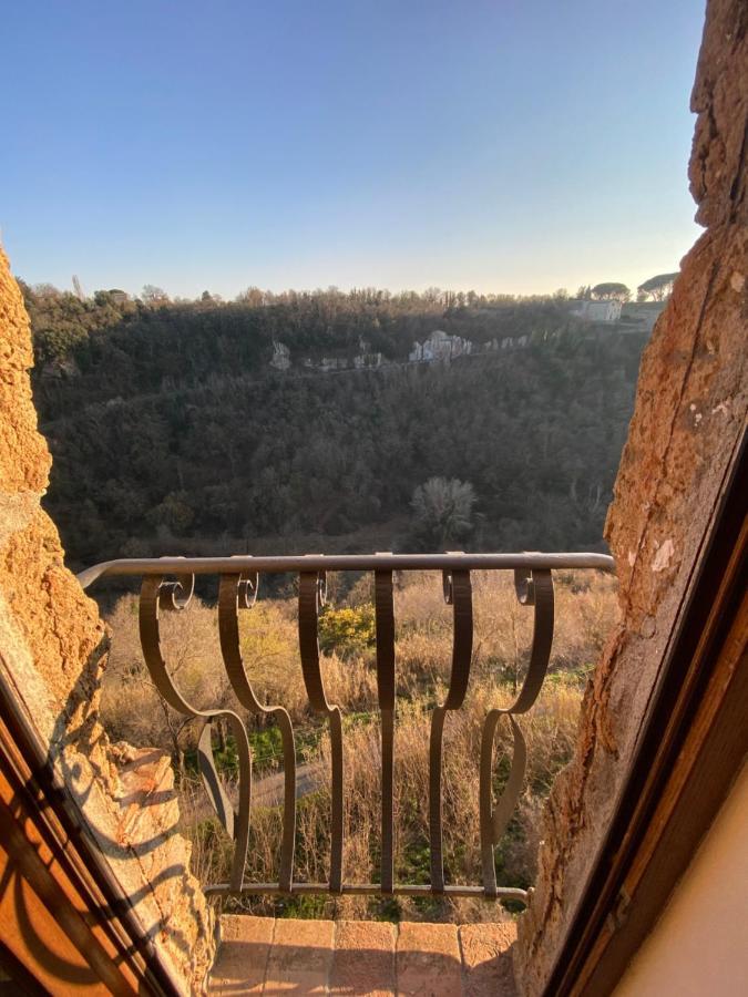 La Sorpresa Monolocale Con Vista Vallata Pitigliano Buitenkant foto