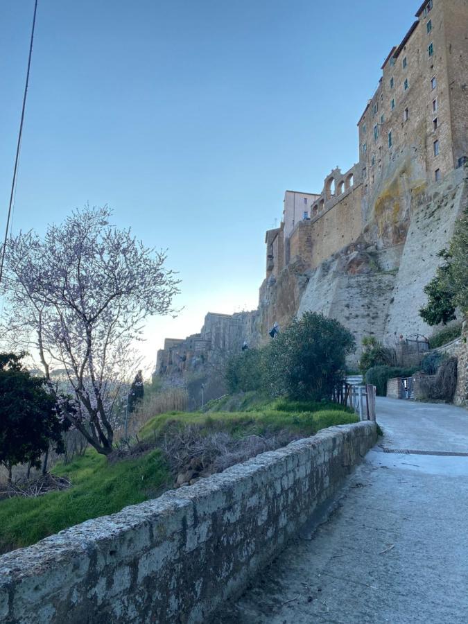 La Sorpresa Monolocale Con Vista Vallata Pitigliano Buitenkant foto