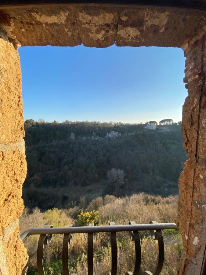 La Sorpresa Monolocale Con Vista Vallata Pitigliano Buitenkant foto